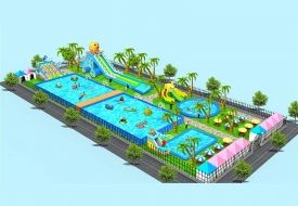 Commercial Inflatable Water Park