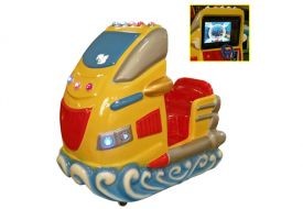 Coin operated Boat race kiddie ride