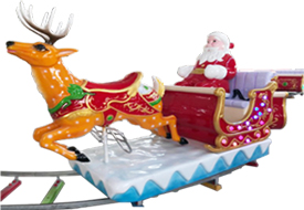 Chirstmas electric track train