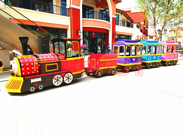 trackless train rides