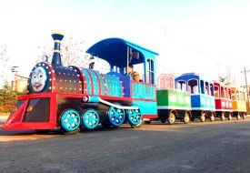 Thomas track/trackless train rides